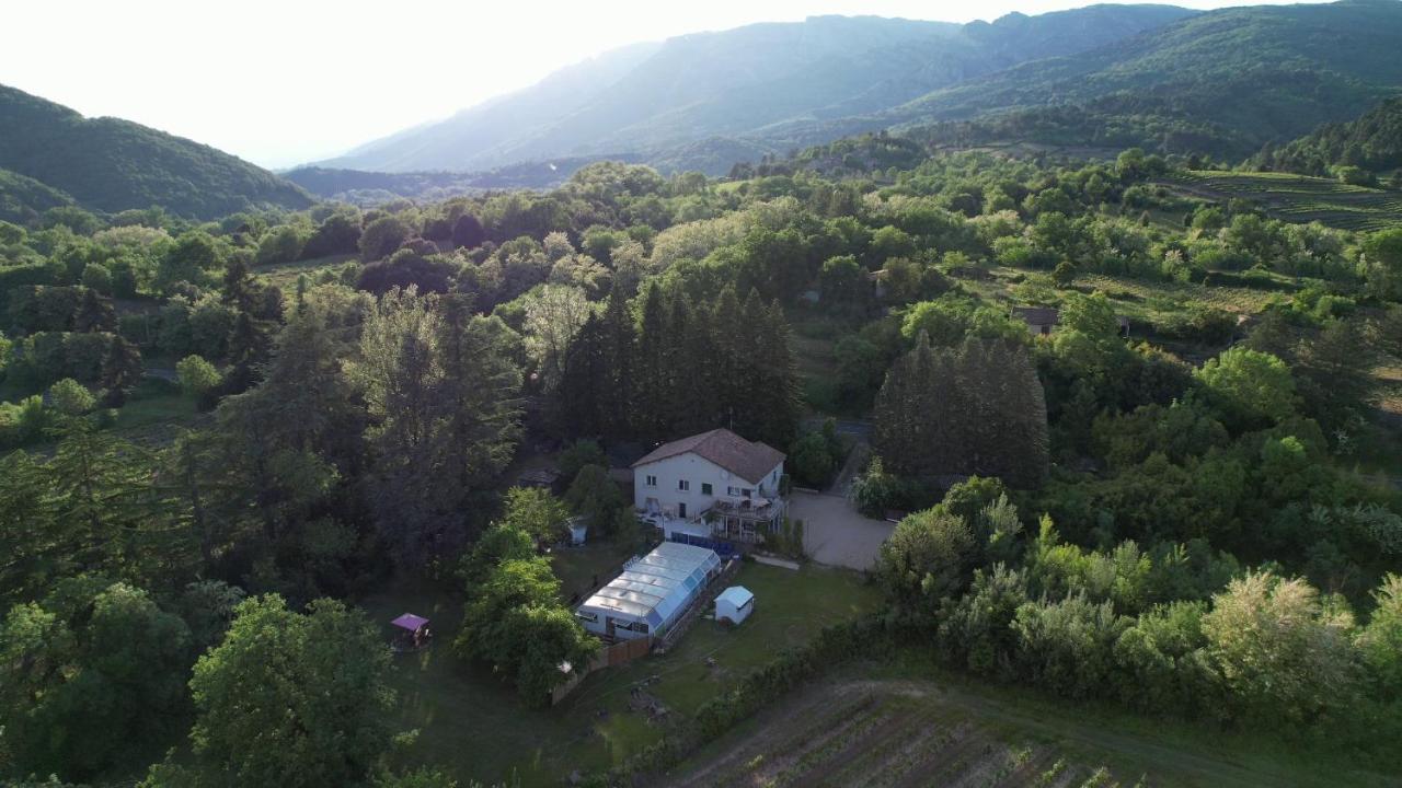 Villa Les Martinets: Countryside Retreat with Pool and Jacuzzi Le Poujol-sur-Orb Exterior photo